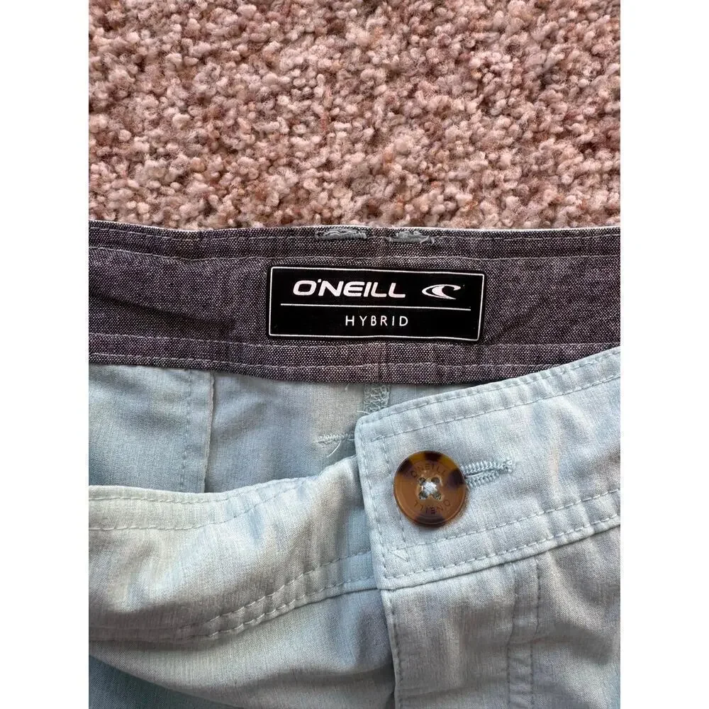 O'NEILL Hybrid Mens swim trunks, size 38, Light Green